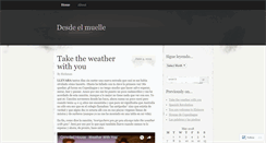 Desktop Screenshot of desdeelmuelle.wordpress.com
