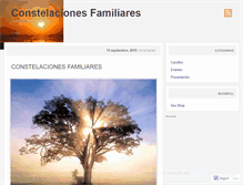 Tablet Screenshot of lasconstelaciones.wordpress.com