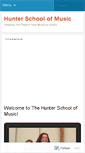 Mobile Screenshot of amyhunterpianoschool.wordpress.com