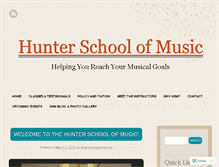 Tablet Screenshot of amyhunterpianoschool.wordpress.com