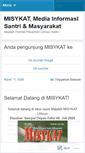 Mobile Screenshot of misykat.wordpress.com