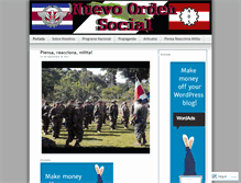 Tablet Screenshot of costaricanos.wordpress.com