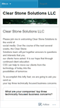 Mobile Screenshot of clearstonesolutions.wordpress.com