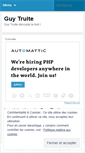 Mobile Screenshot of guytruite.wordpress.com