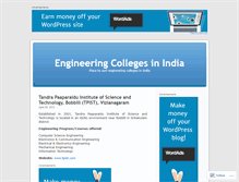 Tablet Screenshot of engineeringcollege.wordpress.com