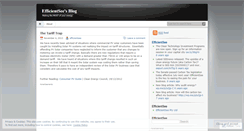 Desktop Screenshot of efficientsee.wordpress.com