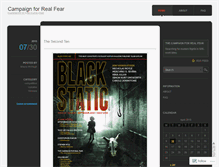 Tablet Screenshot of campaignforrealfear.wordpress.com