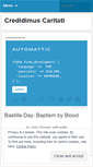 Mobile Screenshot of credidimus.wordpress.com