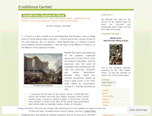 Tablet Screenshot of credidimus.wordpress.com