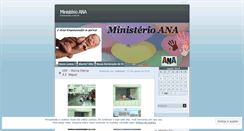 Desktop Screenshot of ministerioana.wordpress.com