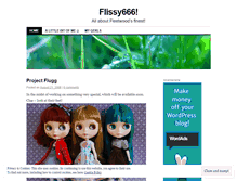 Tablet Screenshot of flissy666.wordpress.com