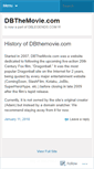 Mobile Screenshot of dbthemovie.wordpress.com