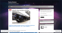 Desktop Screenshot of funnyscience.wordpress.com