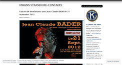 Desktop Screenshot of kiwanisstrasbourgcontades.wordpress.com