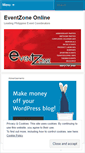Mobile Screenshot of eventzone.wordpress.com