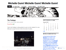 Tablet Screenshot of michellegunn.wordpress.com