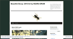 Desktop Screenshot of ngarudrum.wordpress.com