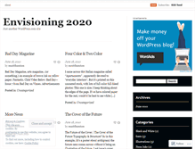 Tablet Screenshot of envisioning2020.wordpress.com
