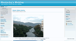 Desktop Screenshot of mostarka.wordpress.com
