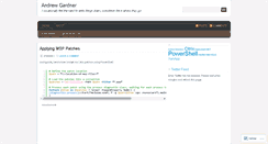Desktop Screenshot of adminoverload.wordpress.com