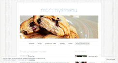 Desktop Screenshot of mommysmenu.wordpress.com