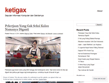 Tablet Screenshot of ketigax.wordpress.com