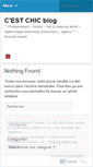 Mobile Screenshot of cestchicblog.wordpress.com