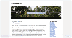 Desktop Screenshot of paradiseboundteamvriesland2011.wordpress.com