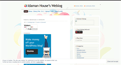 Desktop Screenshot of idamanhouse.wordpress.com