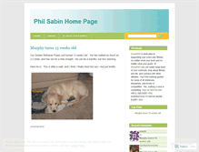 Tablet Screenshot of philsabin.wordpress.com