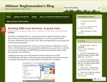 Tablet Screenshot of abhi74k.wordpress.com