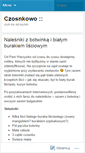 Mobile Screenshot of czosnkowo.wordpress.com