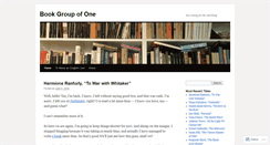 Desktop Screenshot of carolwallace.wordpress.com