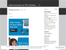 Tablet Screenshot of hafidzkamaruddin.wordpress.com