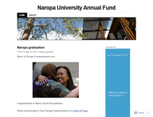 Tablet Screenshot of annualfundnaropa.wordpress.com