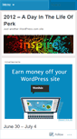 Mobile Screenshot of dailyperk.wordpress.com