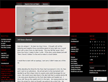 Tablet Screenshot of dartgeek.wordpress.com