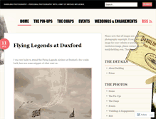 Tablet Screenshot of darhlingphotography.wordpress.com