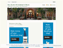 Tablet Screenshot of kiakapci.wordpress.com