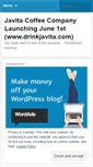 Mobile Screenshot of drinkhealthycoffee.wordpress.com