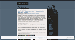Desktop Screenshot of girlsdayin.wordpress.com