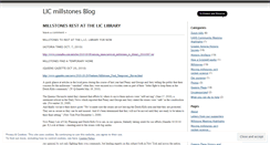 Desktop Screenshot of licmillstones.wordpress.com