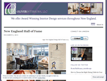 Tablet Screenshot of oliverinteriors.wordpress.com