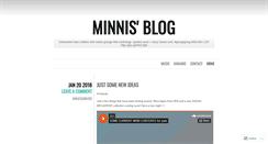 Desktop Screenshot of chrisminnis.wordpress.com