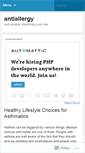 Mobile Screenshot of antiallergy.wordpress.com