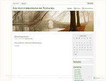 Tablet Screenshot of leselucubrationsdenatacha.wordpress.com
