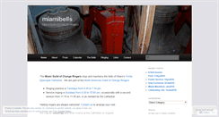 Desktop Screenshot of miamibells.wordpress.com