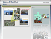 Tablet Screenshot of connectbarracksrow.wordpress.com
