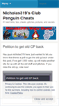Mobile Screenshot of nicholas319.wordpress.com