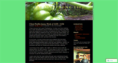 Desktop Screenshot of aplantstronglife.wordpress.com